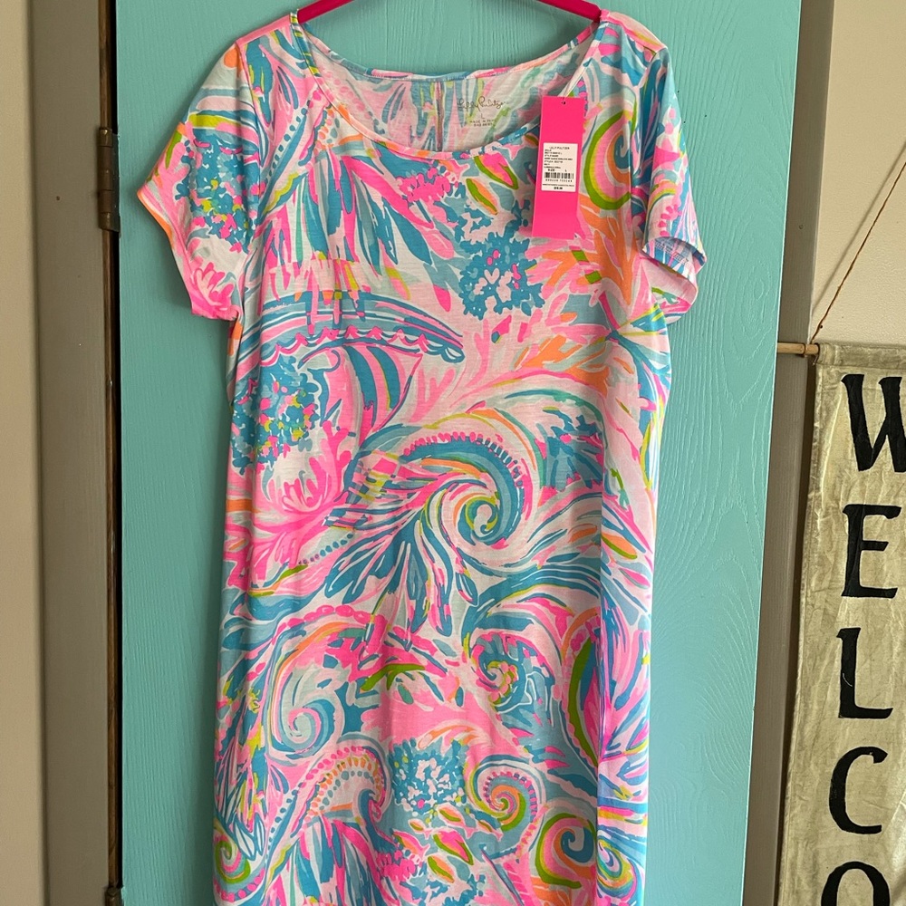 NWT LILLY PULITZER MARLOWE DRESS LARGE